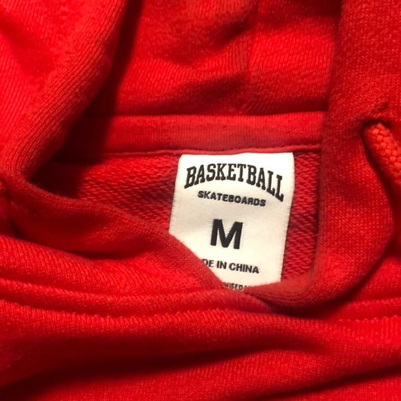 BASKETBALL SKATEBOARDS RHINESTONE HOODIE - Picture 3 of 4